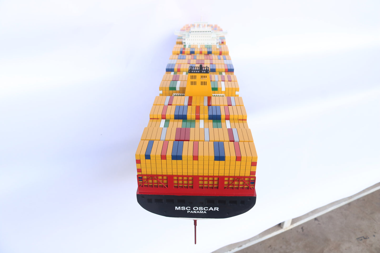 MSC OSCAR – Handcrafted Container Ship Model