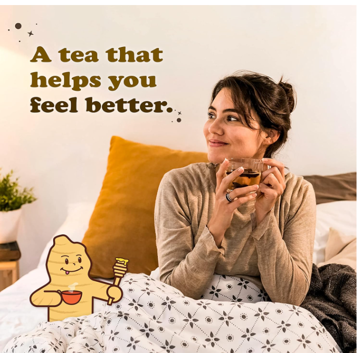Instant Ginger Tea – Honey Flavor
