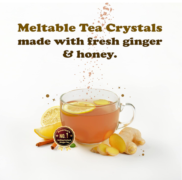Instant Ginger Tea – Honey Flavor