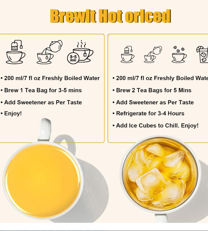 Instant Ginger Tea – Cinnamon Flavor