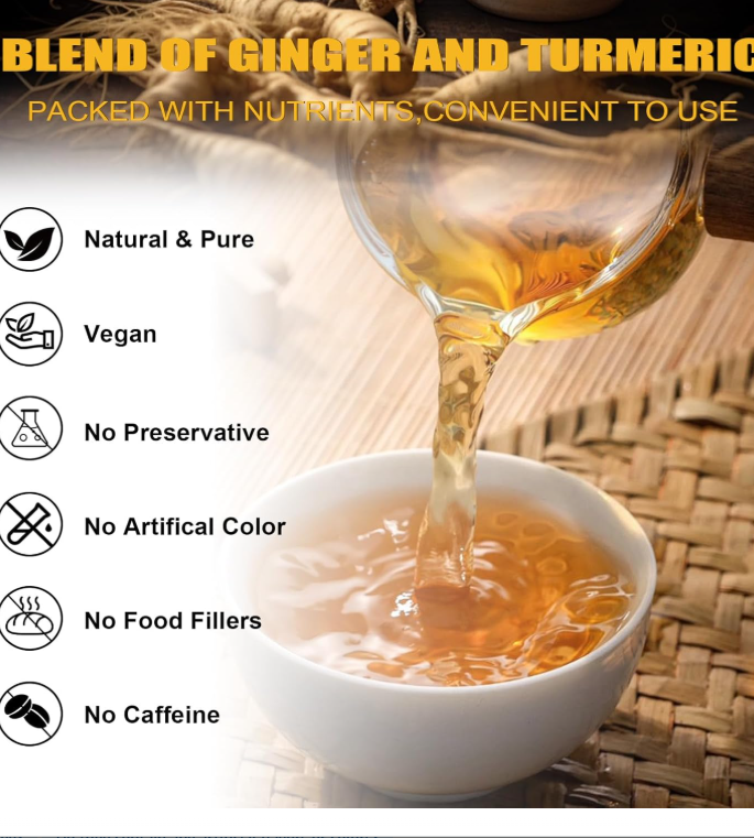 Instant Ginger Tea – Cinnamon Flavor